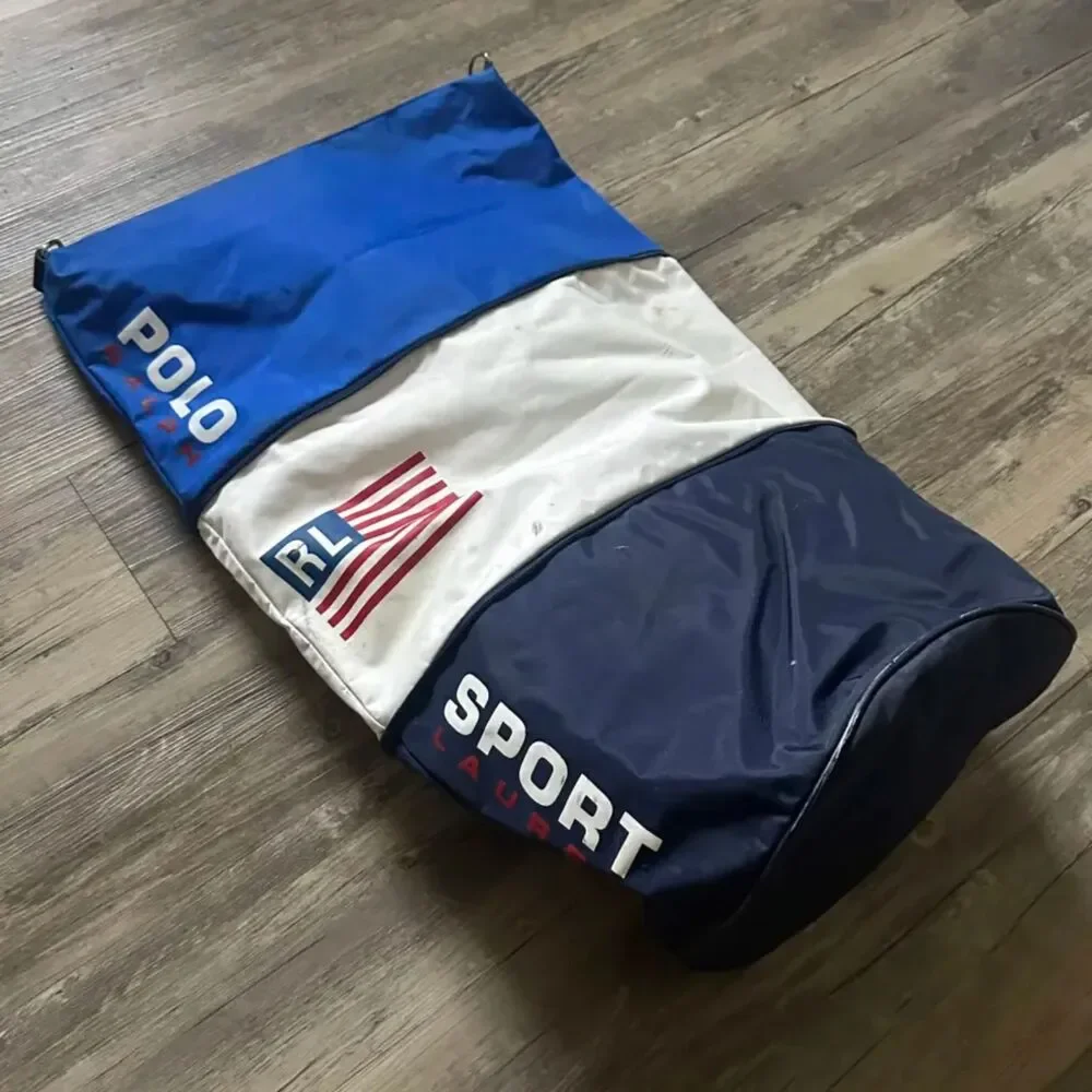 Vintage Polo Sport Ralph Lauren Expandable Duffle Bag